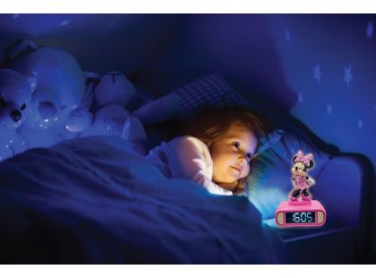 Lexibook Budík Minnie se svítící figurkou