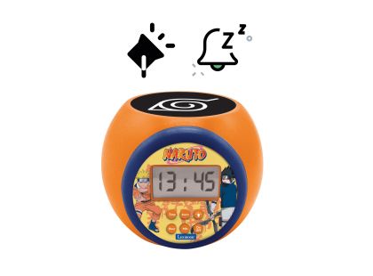 Lexibook Budík Naruto se stropním projektorem