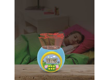 Lexibook Budík Prasátko Peppa se stropním projektorem