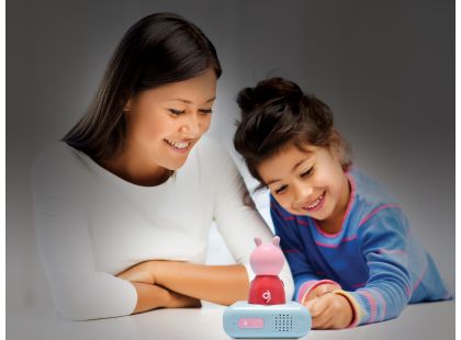 Lexibook Budík Prasátko Peppa se svítící figurkou