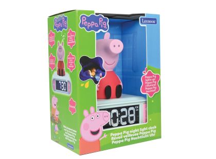 Lexibook Budík Prasátko Peppa se svítící figurkou