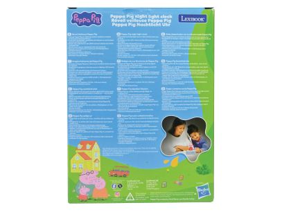 Lexibook Budík Prasátko Peppa se svítící figurkou