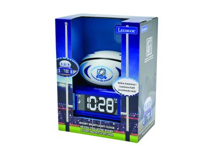 Lexibook Budík rugby se svítícím míčem