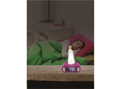 Lexibook Budík s nočním 3D světlem Ledové království Elsa - Poškozený obal
