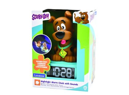 Lexibook Budík Scooby Doo se svítící figurkou