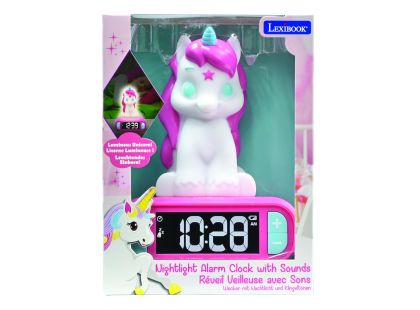 Lexibook Budík se svítící figurkou Jednorožec