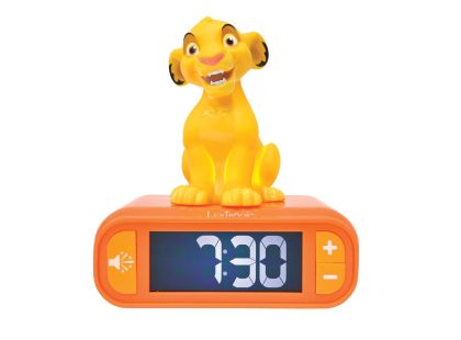 Lexibook Budík Simba se svítící figurkou