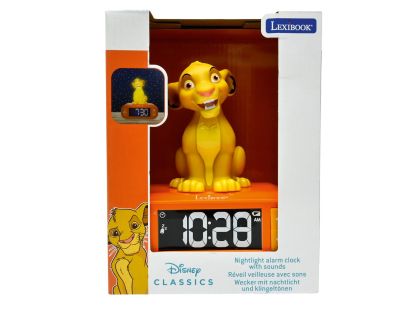 Lexibook Budík Simba se svítící figurkou