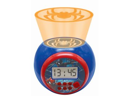 Lexibook Budík Spiderman se stropním projektorem