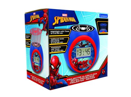 Lexibook Budík Spiderman se stropním projektorem