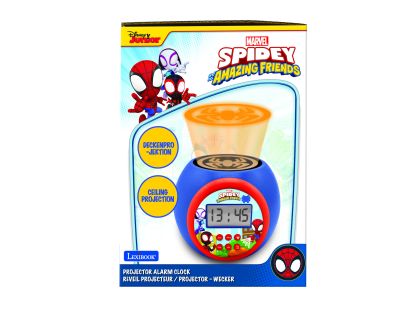 Lexibook Budík Spidey se stropním projektorem