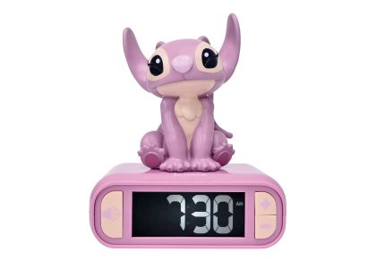 Lexibook Budík Stitch Angel se svítící figurkou