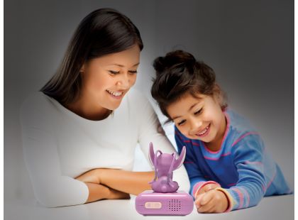 Lexibook Budík Stitch Angel se svítící figurkou
