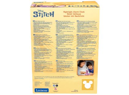 Lexibook Budík Stitch Angel se svítící figurkou