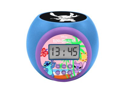 Lexibook Budík Stitch se stropním projektorem