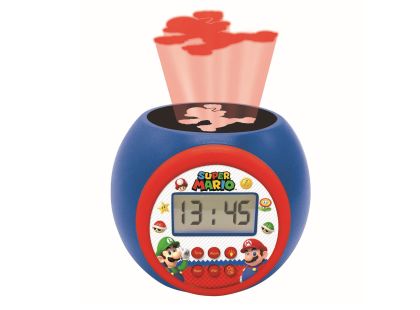 Lexibook Budík Super Mario se stropním projektorem