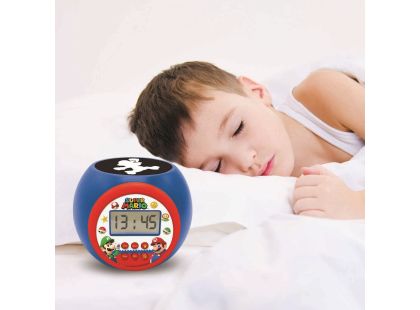 Lexibook Budík Super Mario se stropním projektorem