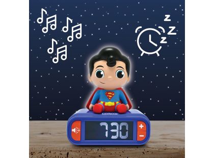 Lexibook Budík Superman se svítící figurkou