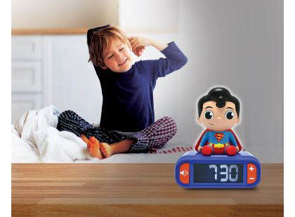 Lexibook Budík Superman se svítící figurkou