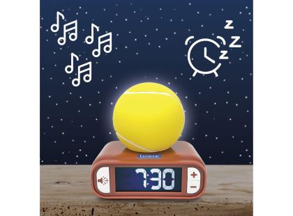 Lexibook Budík tenis se svítícím míčem