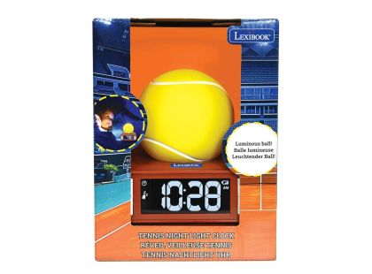Lexibook Budík tenis se svítícím míčem