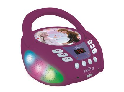 Lexibook CD přehrávač Frozen s bluetooth a světelnými efekty