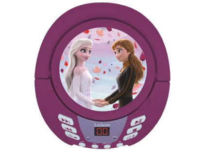 Lexibook CD přehrávač Frozen s bluetooth a světelnými efekty