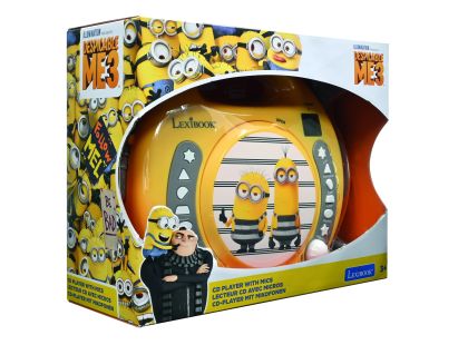 Lexibook CD přehrávač Mimoni se 2 mikrofony
