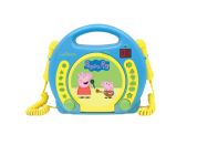 Lexibook CD přehrávač Prasátko Peppa se 2 mikrofony