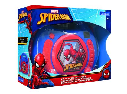 Lexibook CD přehrávač Spiderman se 2 mikrofony