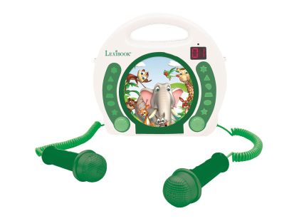 Lexibook CD přehrávač Zvířátka se 2 mikrofony