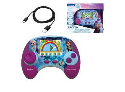 Lexibook Česko-anglická vzdělávací herní konzole Frozen 100 aktivit