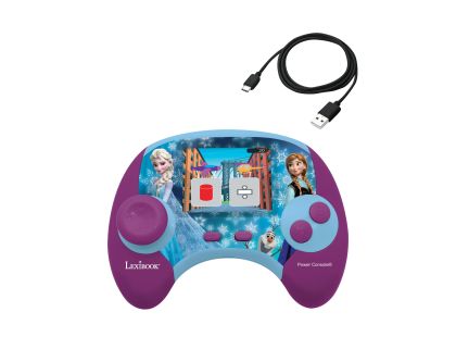 Lexibook Česko-anglická vzdělávací herní konzole Frozen 100 aktivit