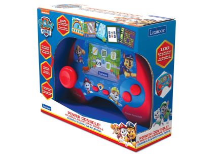 Lexibook Česko-anglická vzdělávací herní konzole Tlapková patrola 100 aktivit