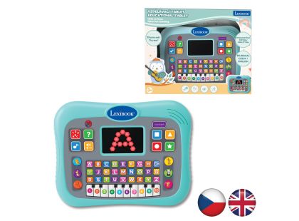 Lexibook Česko-anglický výukový tablet ABC