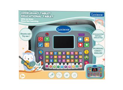 Lexibook Česko-anglický výukový tablet ABC