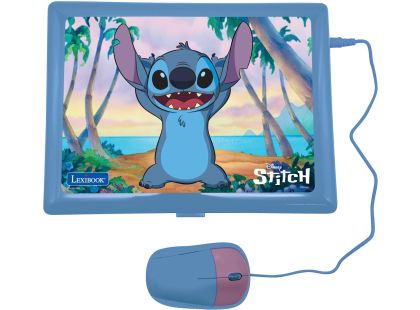 Lexibook Česko-anglický vzdělávací notebook Disney Stitch