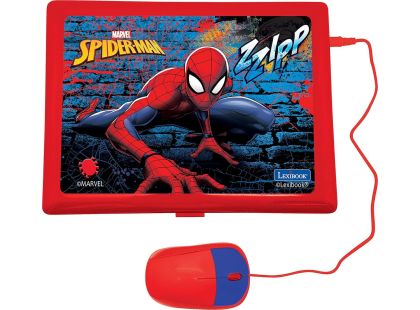 Lexibook Česko-anglický vzdělávací notebook Spider-Man - Poškozený obal