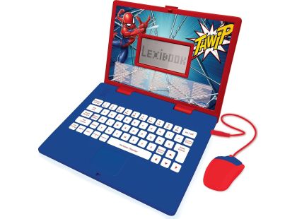 Lexibook Česko-anglický vzdělávací notebook Spider-Man