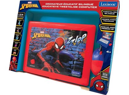 Lexibook Česko-anglický vzdělávací notebook Spider-Man