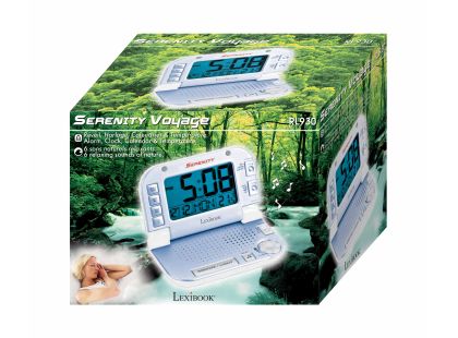 Lexibook Cestovní budík s relaxačními melodiemi