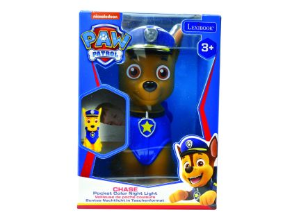 Lexibook Designové noční světlo LED Tlapková Patrola Chase 13 cm