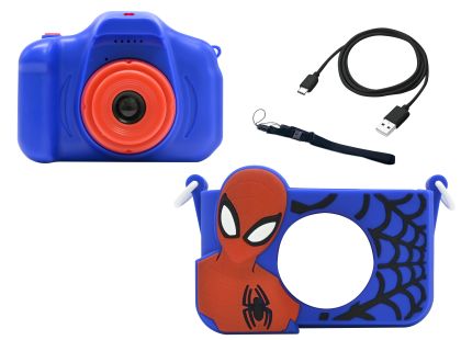 Lexibook Dětský fotoaparát s 3D krytem Spiderman