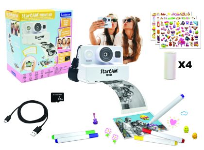 Lexibook Dětský instantní HD fotoaparát StarCAM s tiskárnou