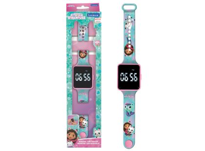 Lexibook Digitální hodinky Gábinin kouzelný domek s budíkem