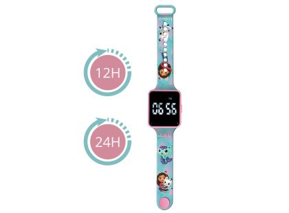 Lexibook Digitální hodinky Gábinin kouzelný domek s budíkem