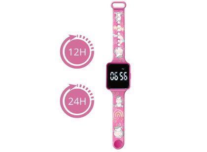 Lexibook Digitální hodinky Jednorožec s budíkem