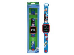 Lexibook Digitální hodinky Šmoulové s budíkem