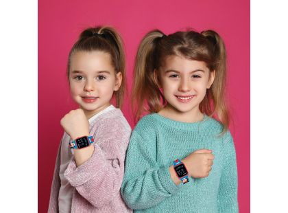 Lexibook Digitální hodinky Šmoulové s budíkem