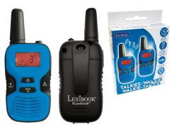 Lexibook Digitální nabíjecí vysílačky s dosahem až 5 km 8 kanálů